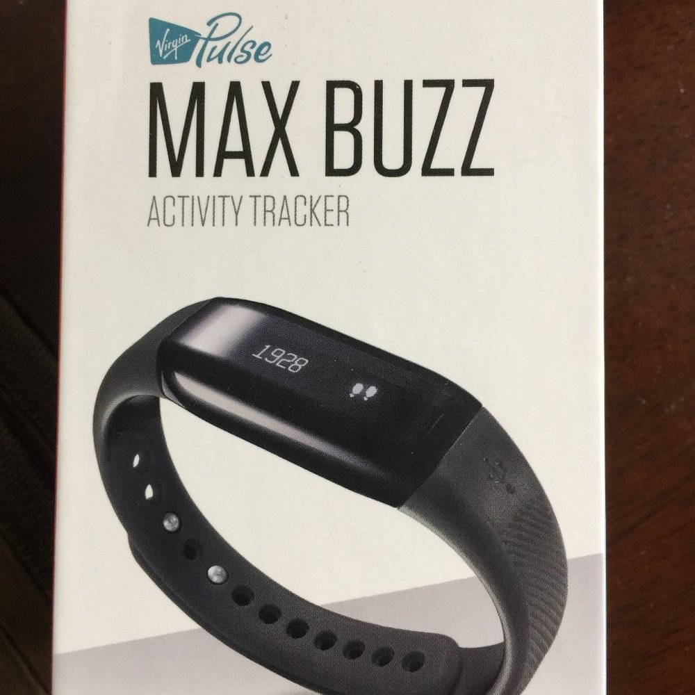 Virgin Pulse Max Buzz Activity Tracker Black